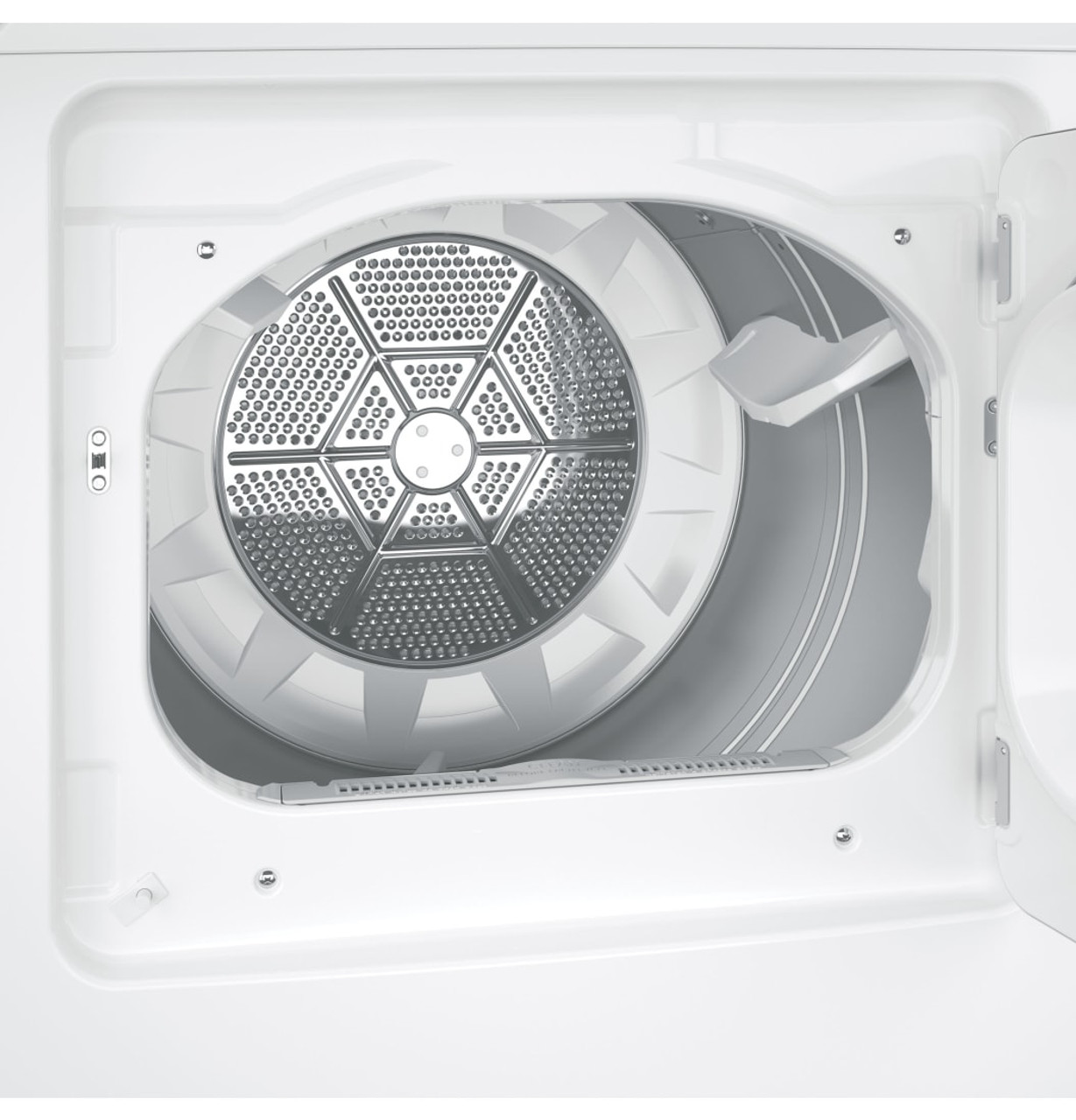 GE® 7.2 cu. ft. Capacity Aluminized Alloy Drum Gas Dryer (GTD33GASKWW)