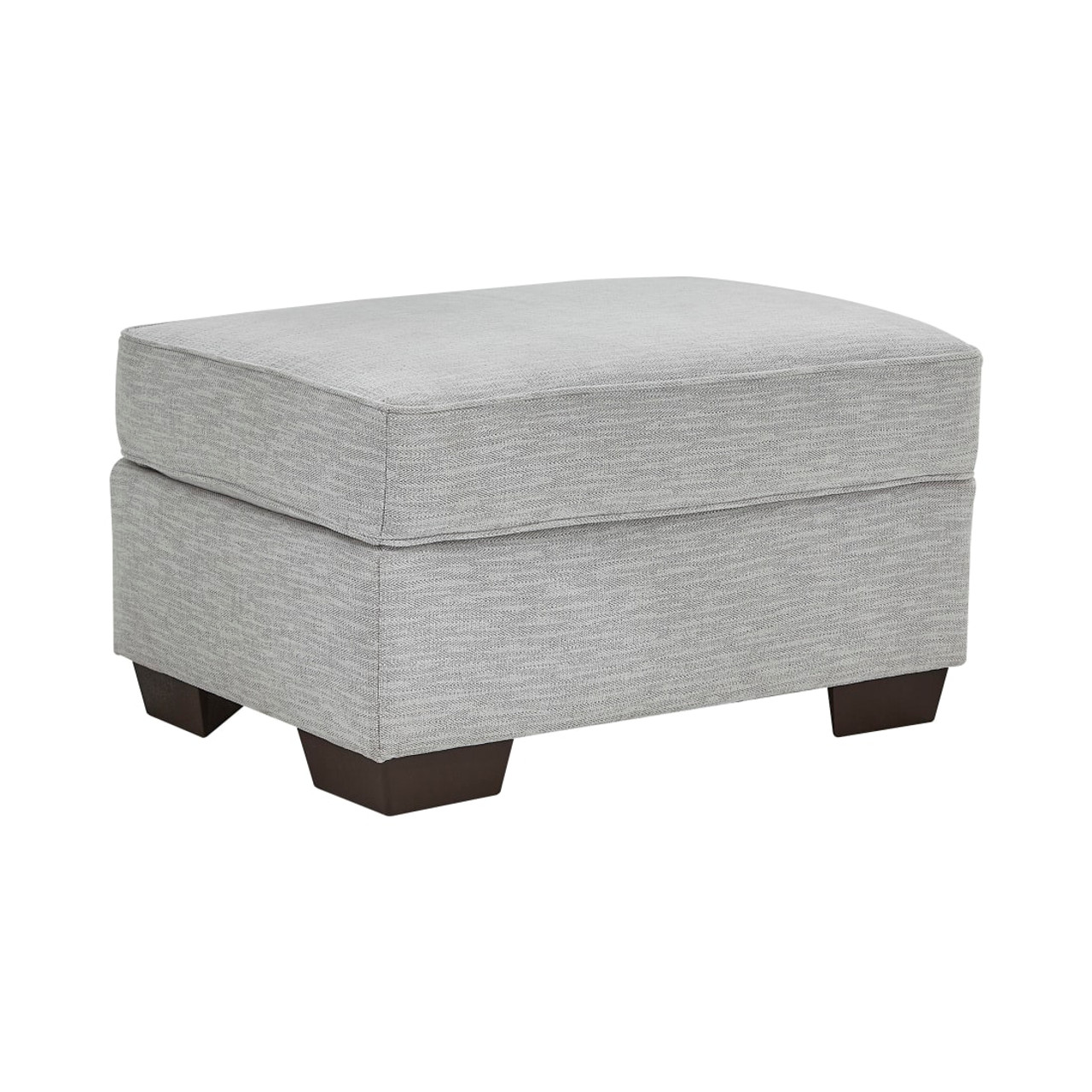 Crestview Track Arm Granite Ottoman