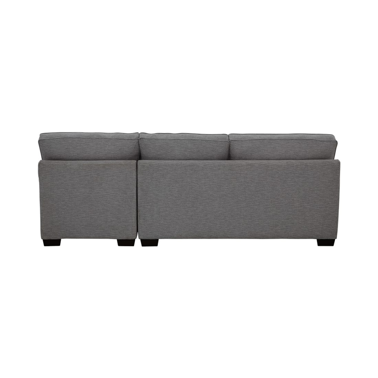 Crestview Track Arm Graphite 2-pc sectional w/ right chaise