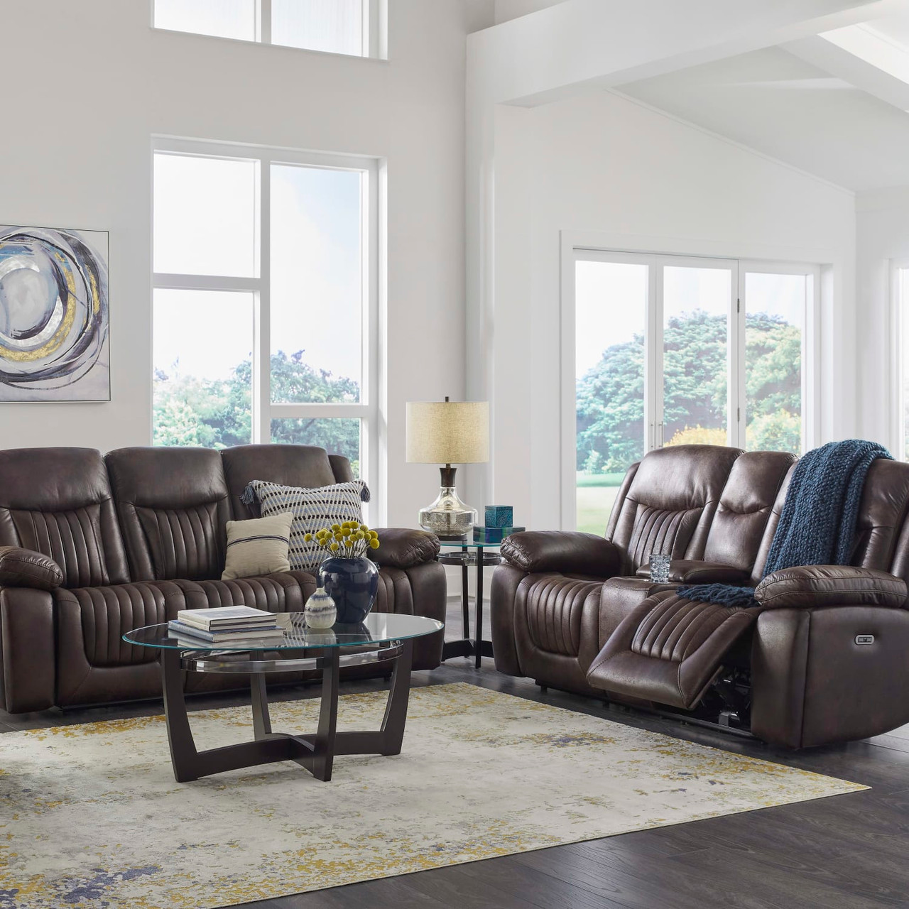 Optima P2 Motion Reclining Sofa & Loveseat