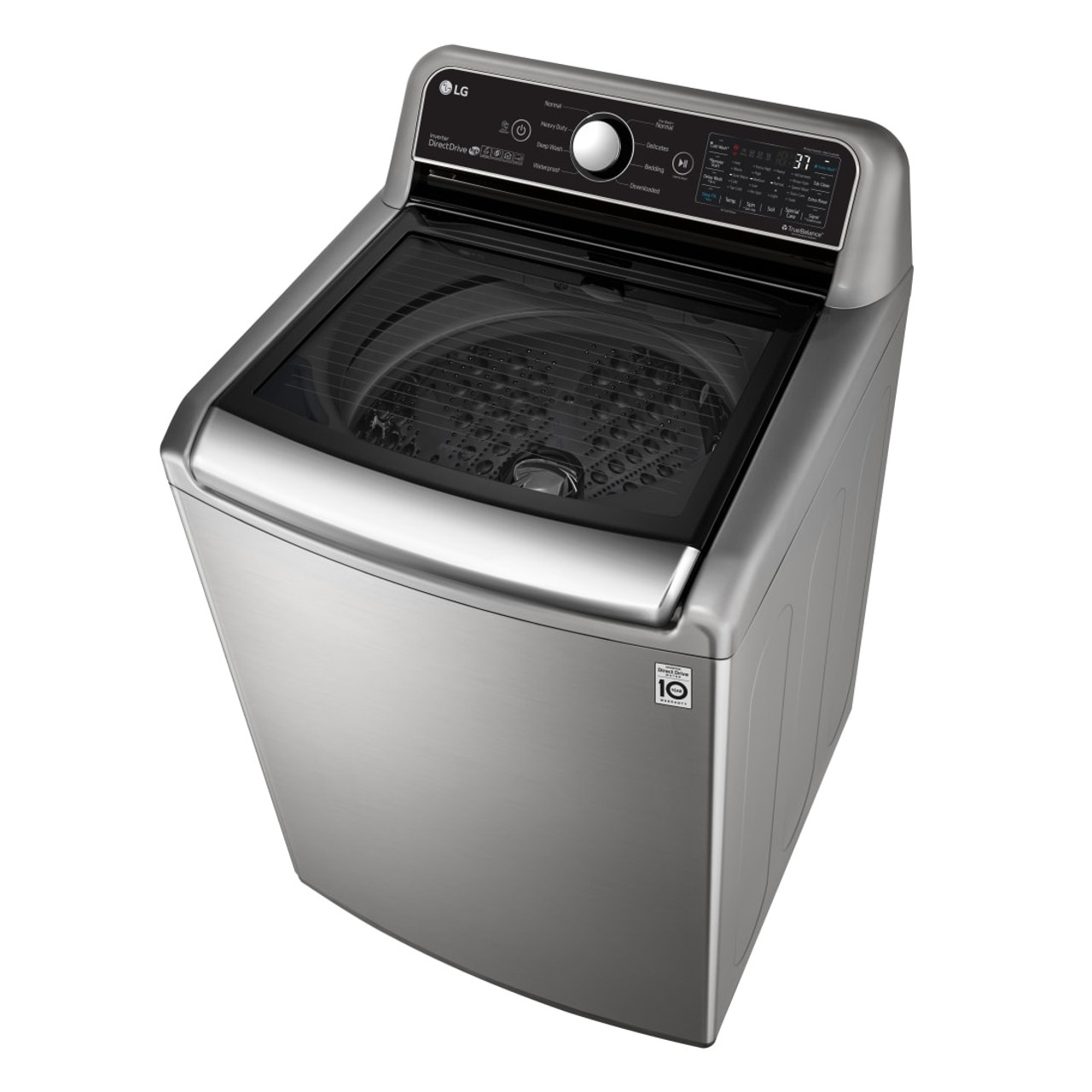 LG 4.8 cu. ft. Smart Wi-Fi Enabled Top Load Washer with 4-Way Agitator and TurboWash3D - WT7305CV