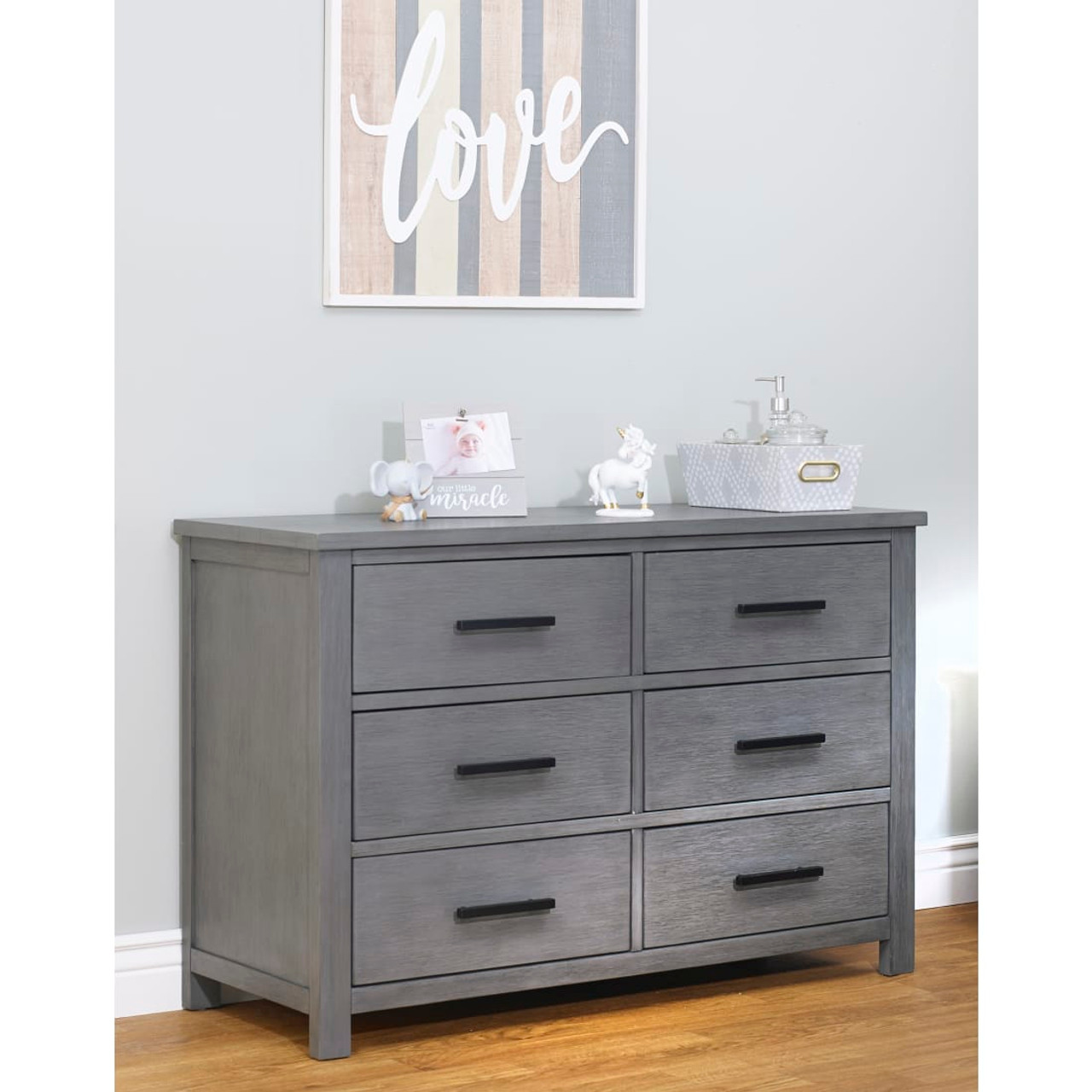 Sorelle Westley Double Dresser - Grigio