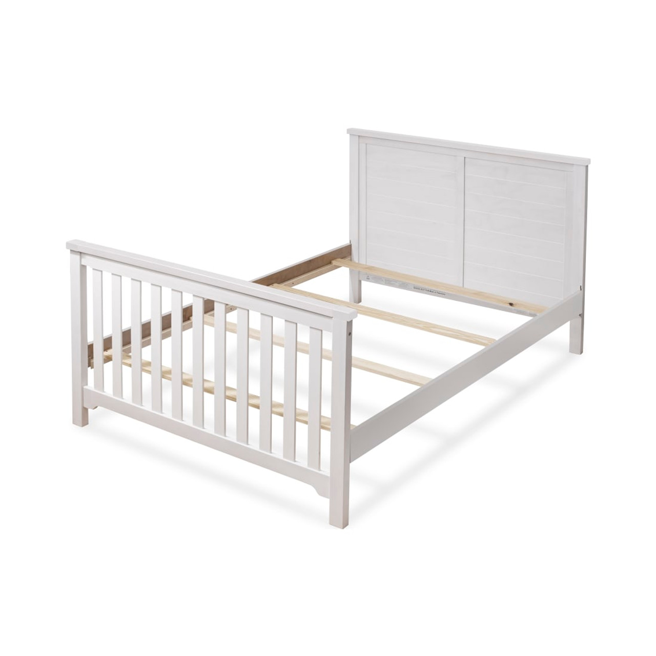 Sorelle Farmhouse Crib & Changer - Weathered White