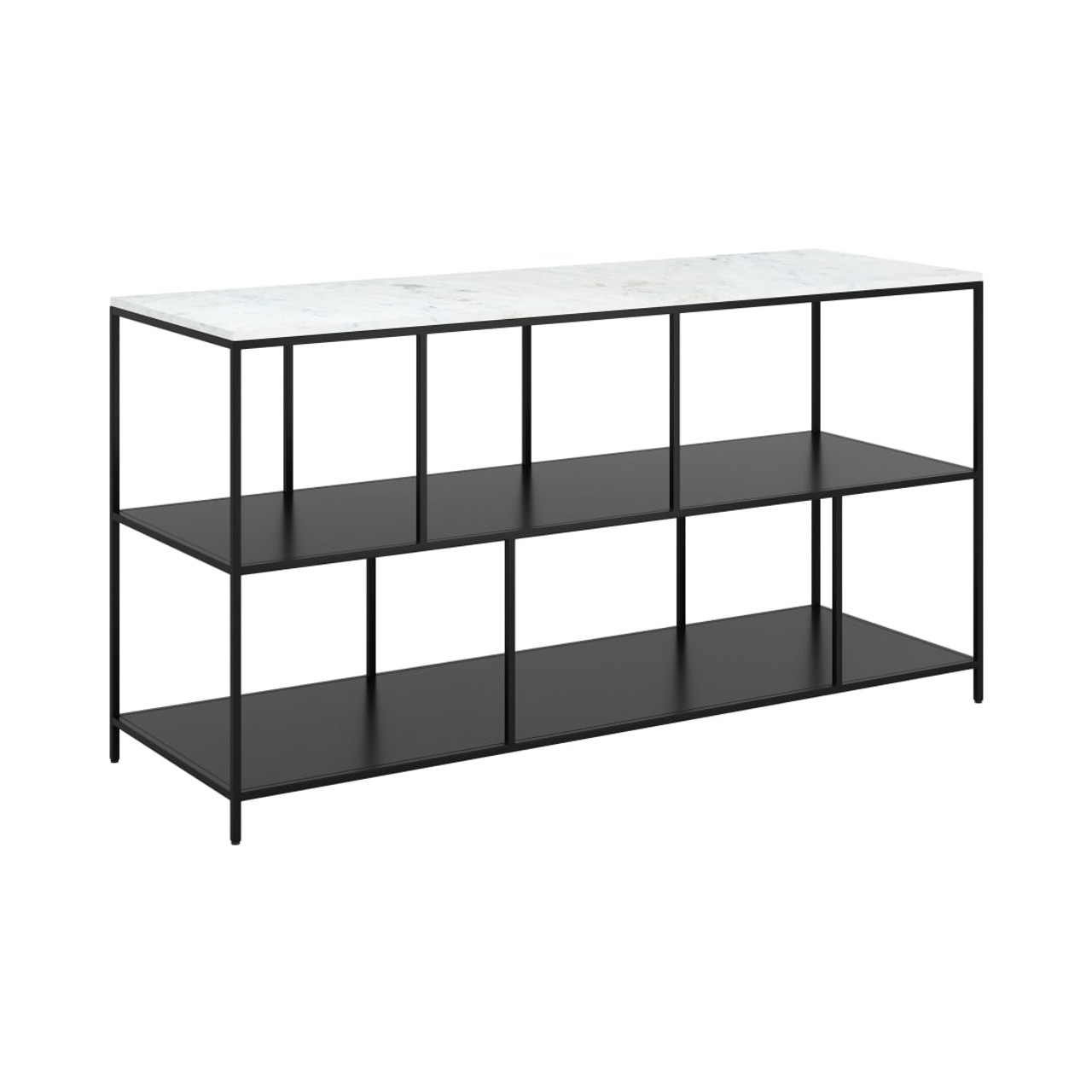 Singularity Console Table White & Black