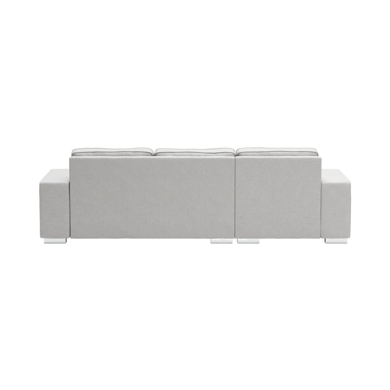 Brickell Sectional Light Gray