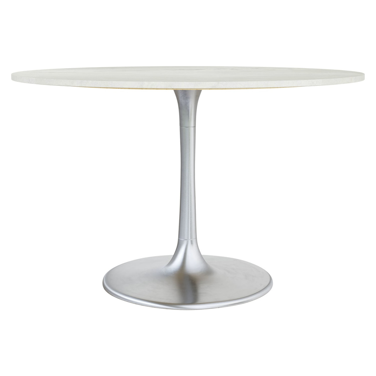 Gotham Dining Table 48” White