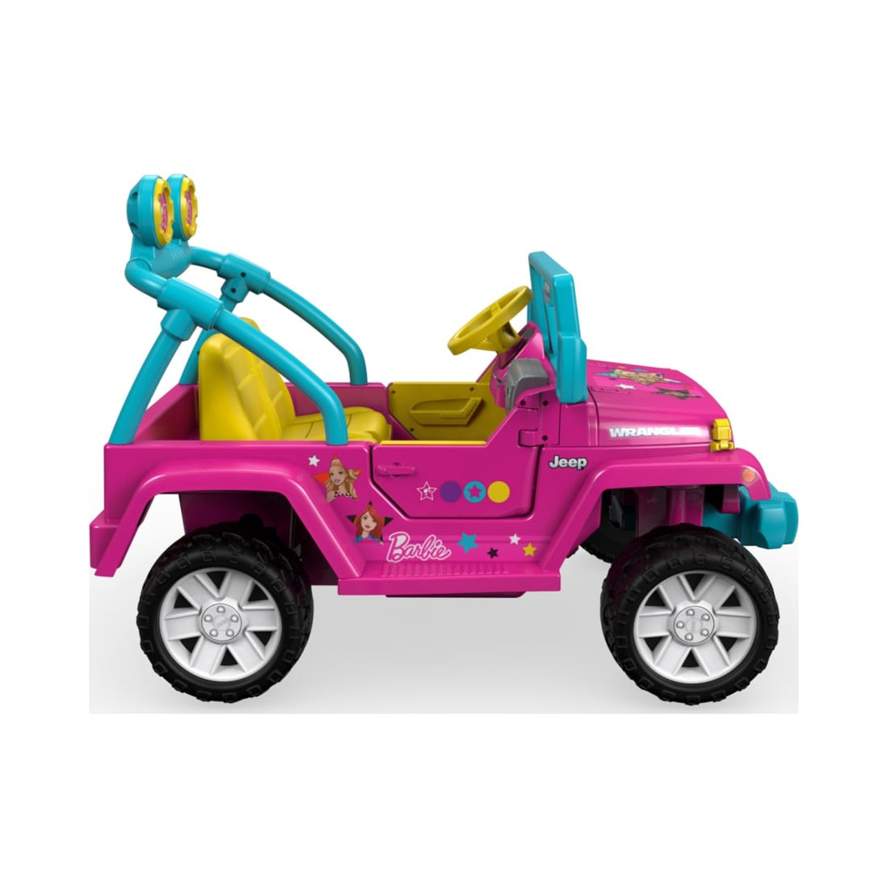 Power Wheels Barbie Jeep Wrangler 12V Ride On Vehicle