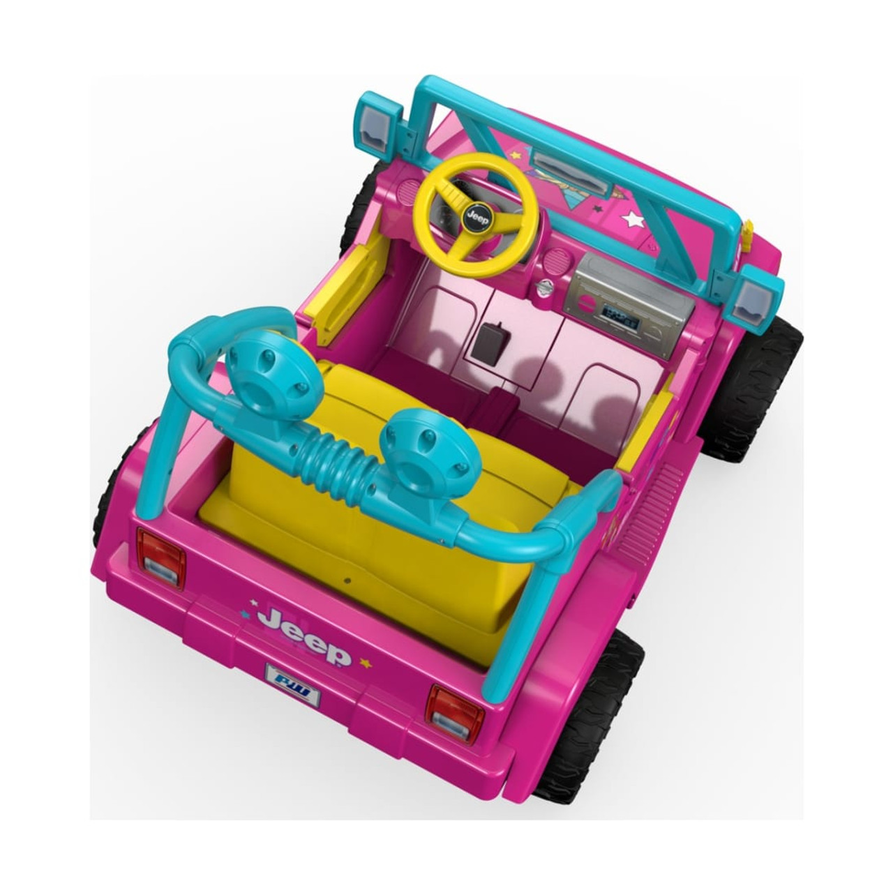 Power Wheels Barbie Jeep Wrangler 12V Ride On Vehicle | Conns HomePlus