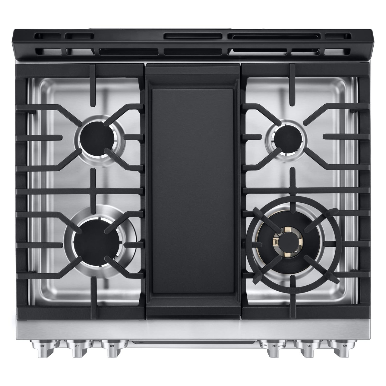 LG STUDIO 6.3 cu. ft. Dual-Fuel Slide-In Range with ProBake Convection®, InstaView®, and EasyClean® - LSDS6338F