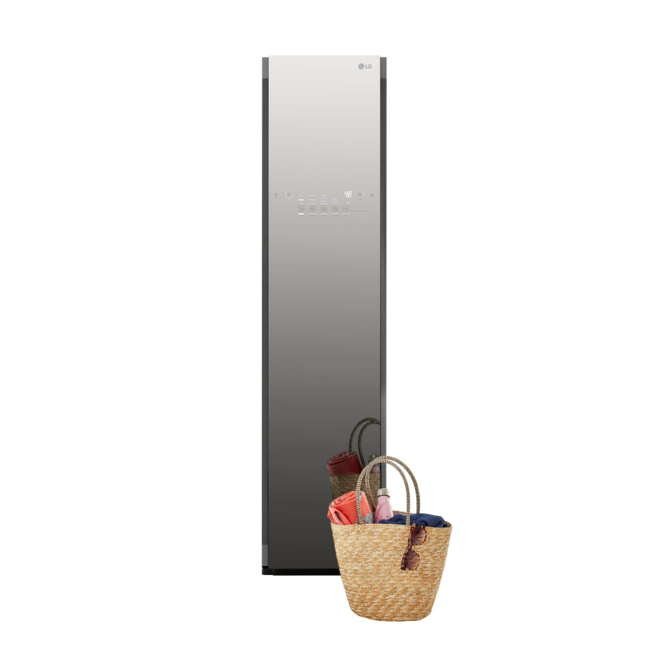 LG Styler Smart Wi-Fi Enabled Steam Closet with TrueSteam Technology and Exclusive Moving Hangers - S3MFBN