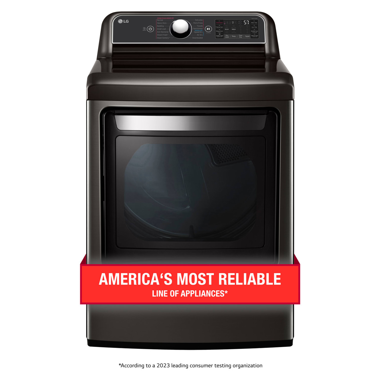 7.3 cu.ft. Smart wi-fi Enabled Electric Dryer with TurboSteam™