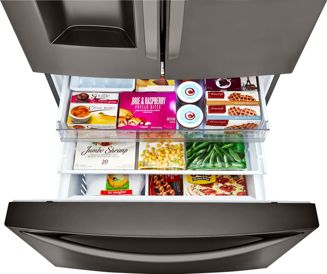 LG 30 cu. ft. Smart Wi-Fi Enabled Door-in-Door Refrigerator with Craft Ice Maker -LRFDS3016D