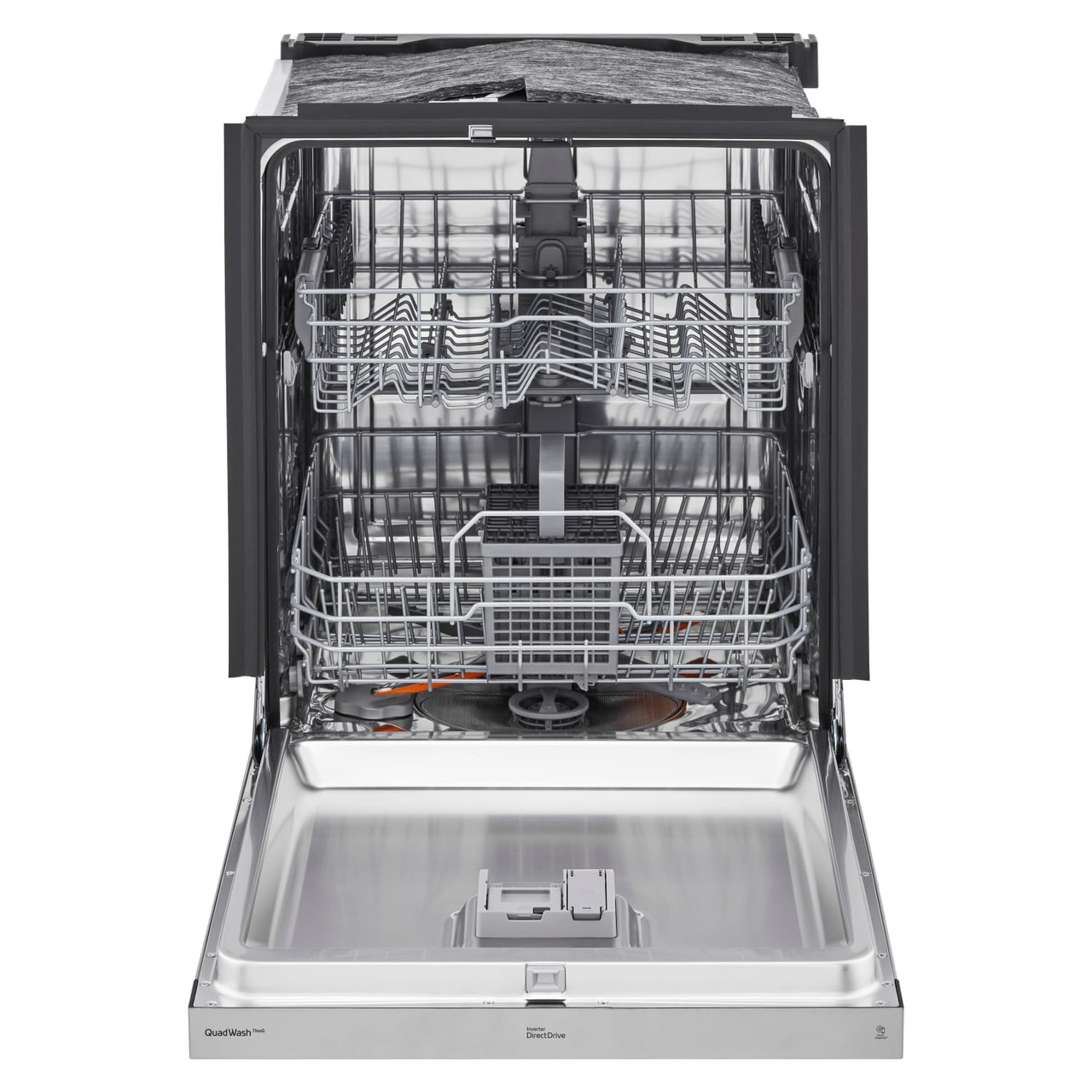 LG ADA Front Control Smart Wi-Fi Enabled Dishwasher with QuadWash - ADFD5448AT