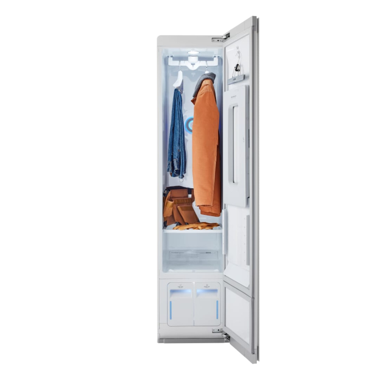 LG Styler Smart Wi-Fi Enabled Steam Closet with TrueSteam Technology and Exclusive Moving Hangers - S3WFBN