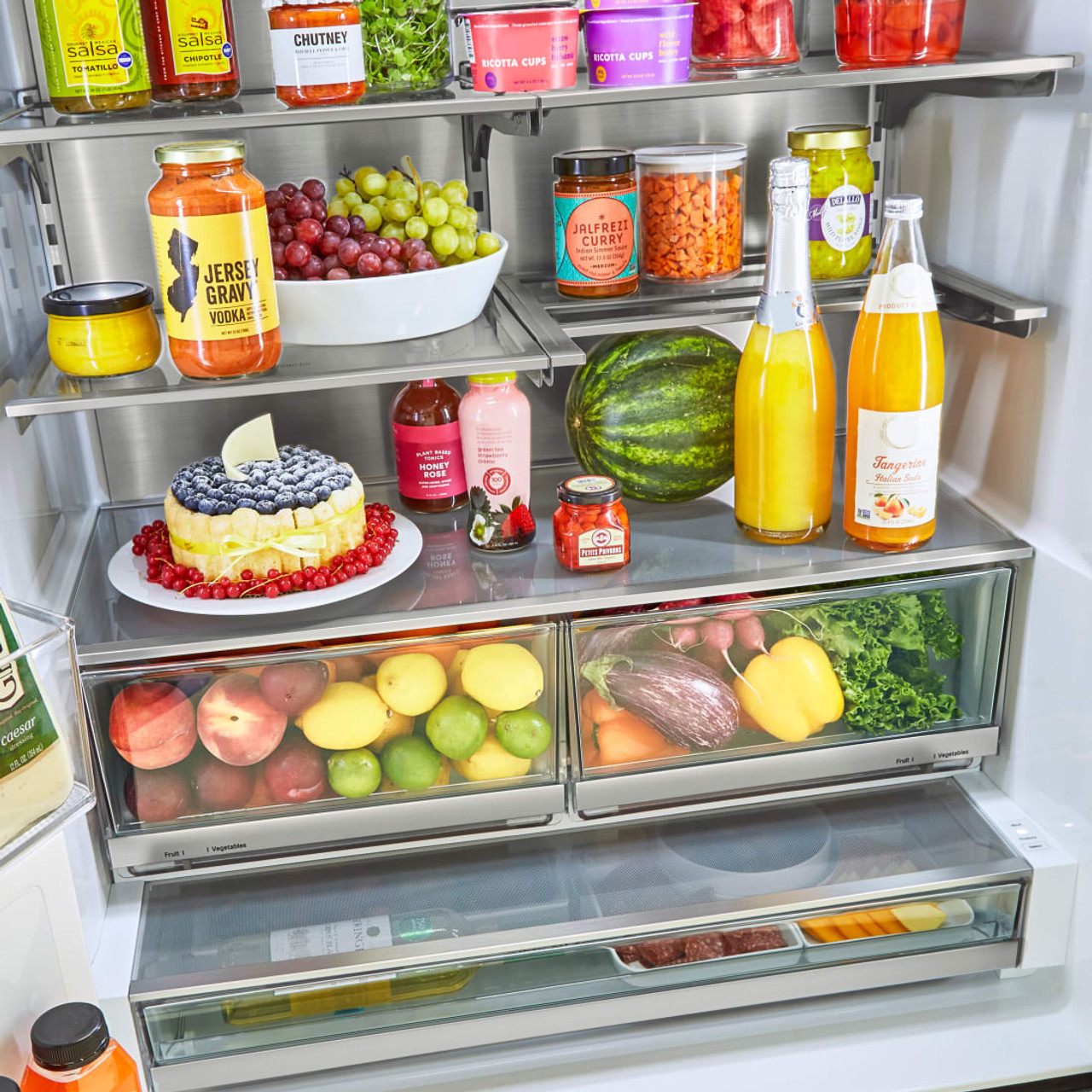 LG 24 cu. ft. Smart Wi-Fi Enabled Counter-Depth Refrigerator with Craft Ice Maker - LRFXC2416D