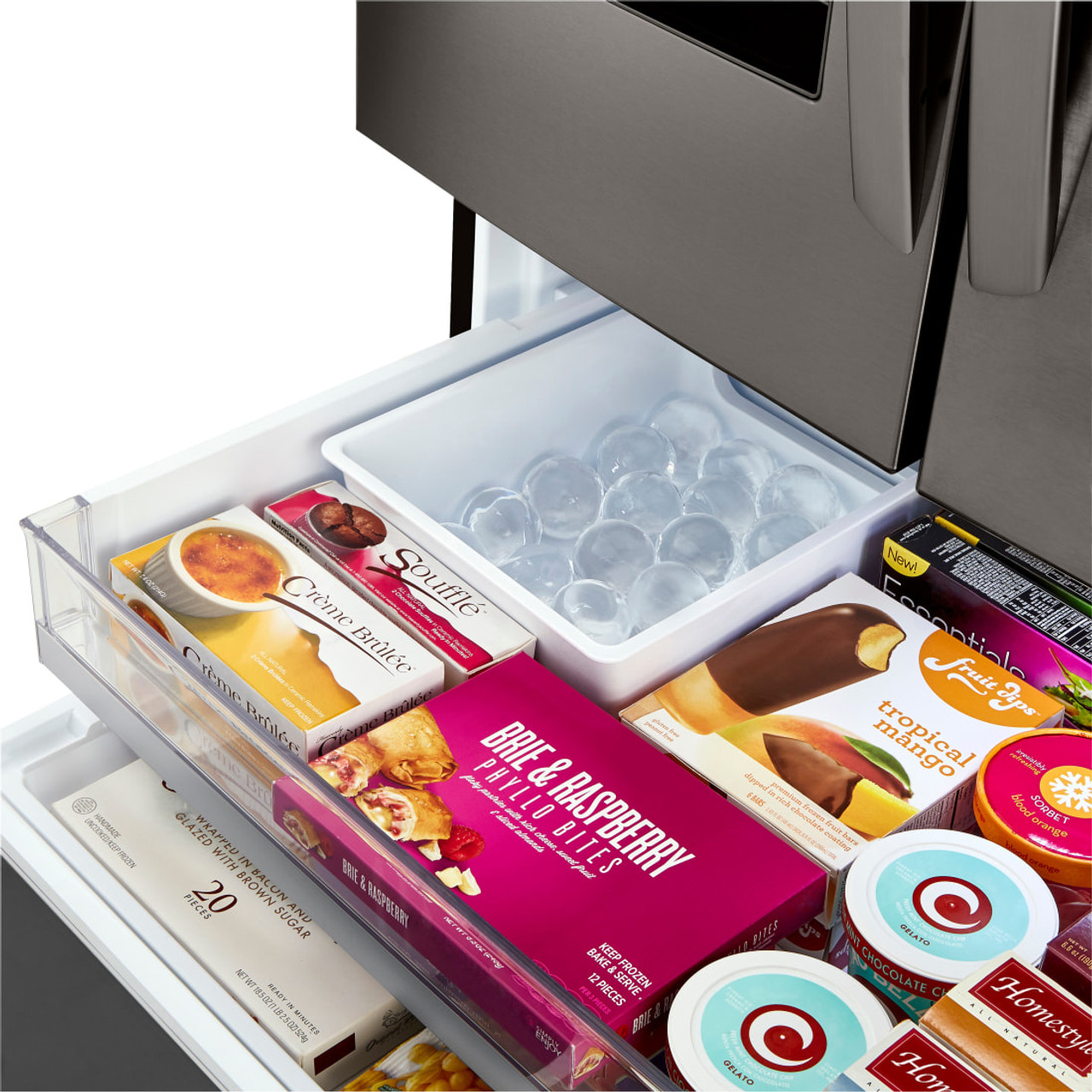 LG 24 cu. ft. Smart Wi-Fi Enabled Counter-Depth Refrigerator with Craft Ice Maker - LRFXC2416D