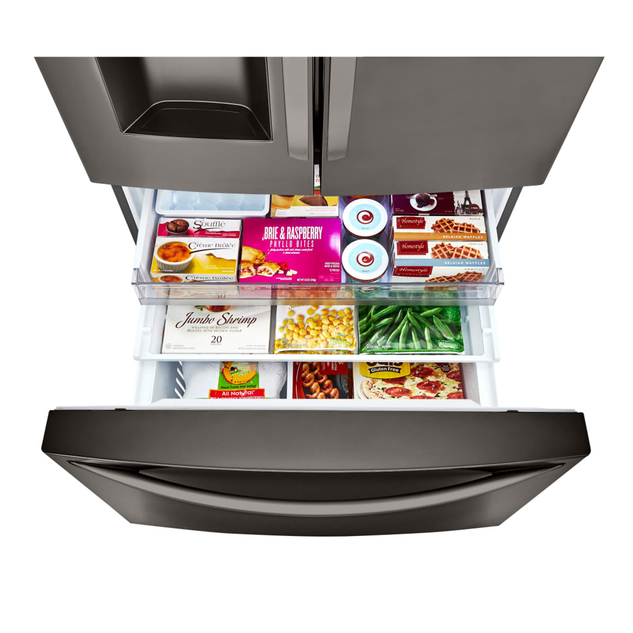 LG 24 cu. ft. Smart Wi-Fi Enabled Counter-Depth Refrigerator with Craft Ice Maker - LRFXC2416D