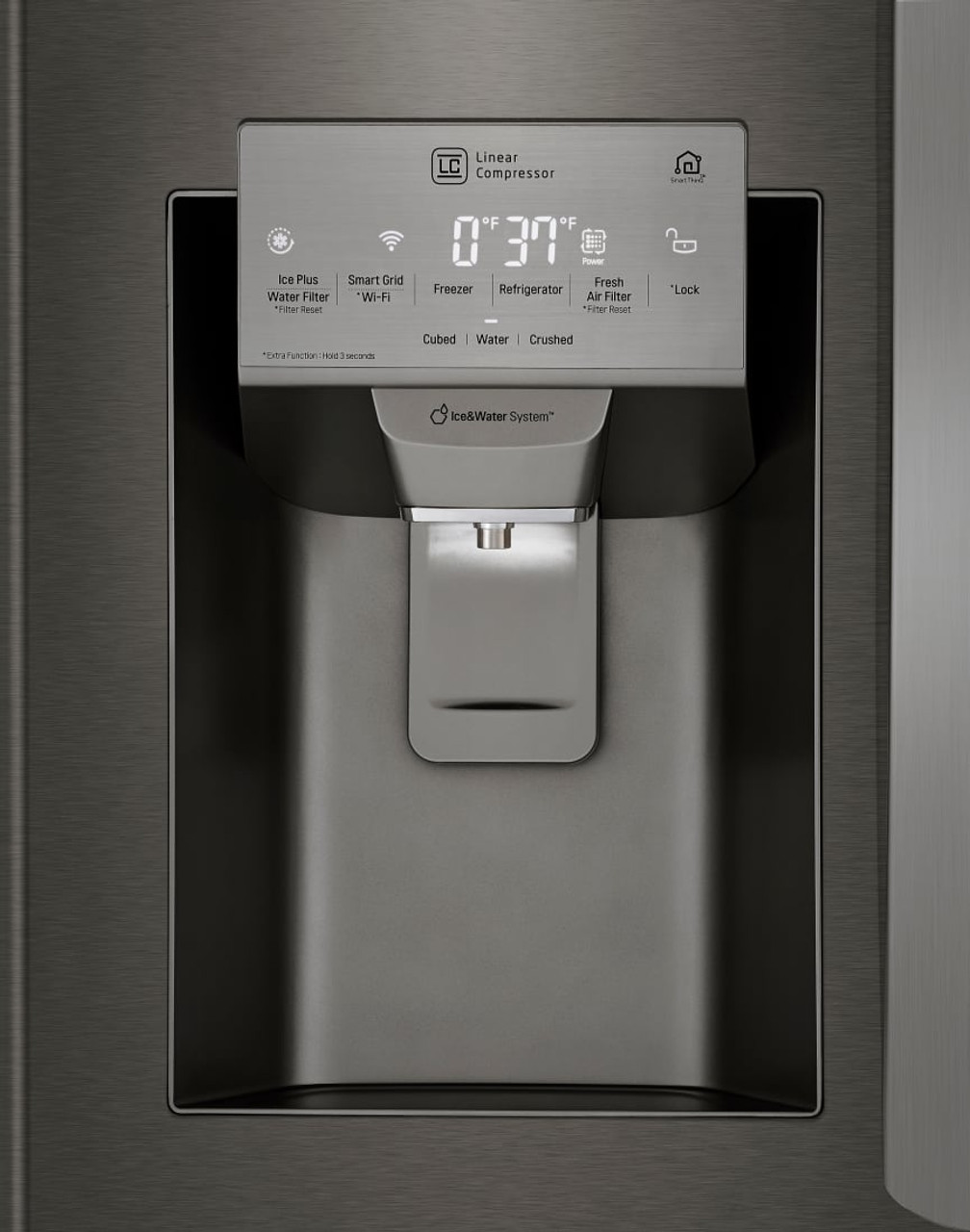LG 25 cu. ft. Smart Wi-Fi Enabled French Door Refrigerator - LRFXS2503D
