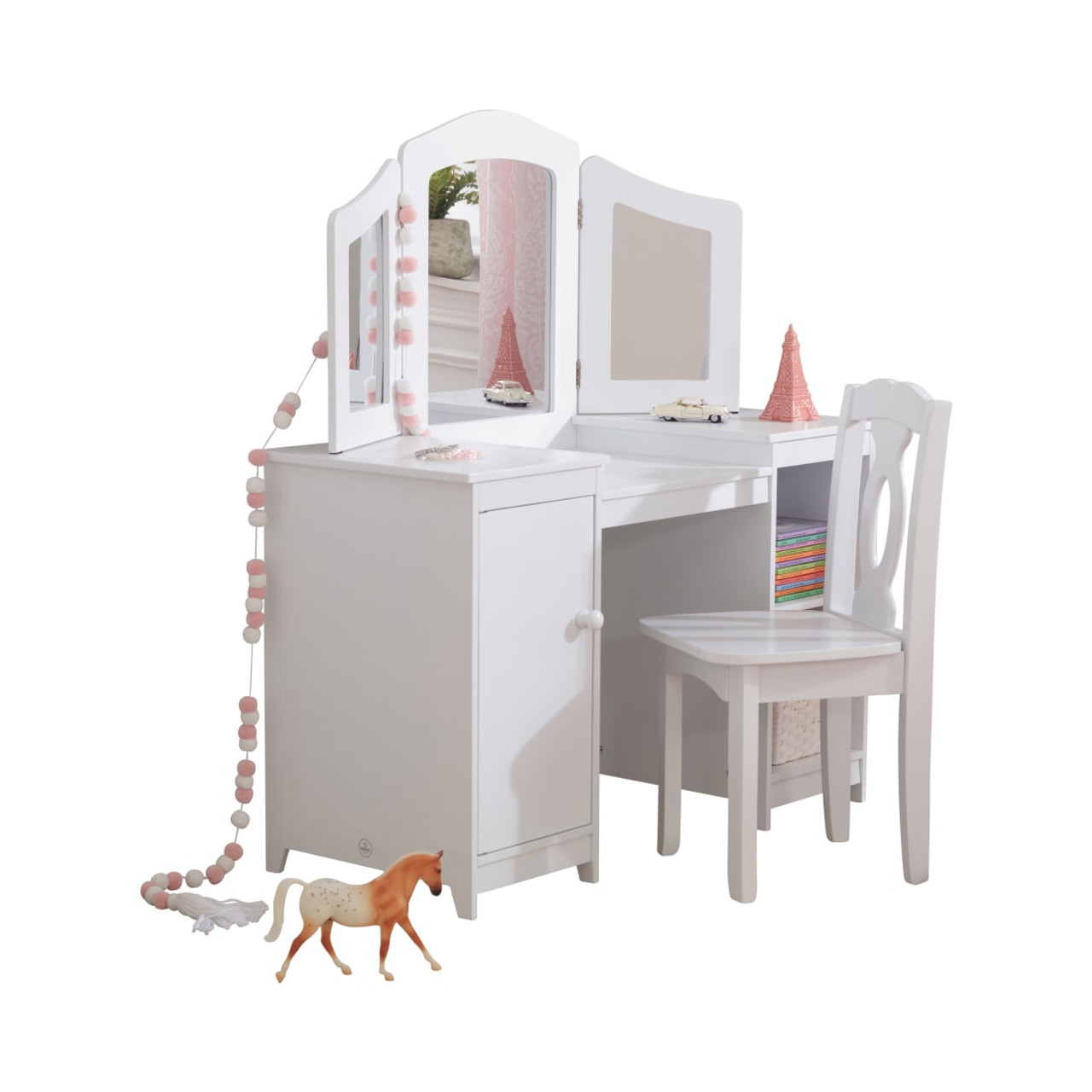 kidkraft vanity white