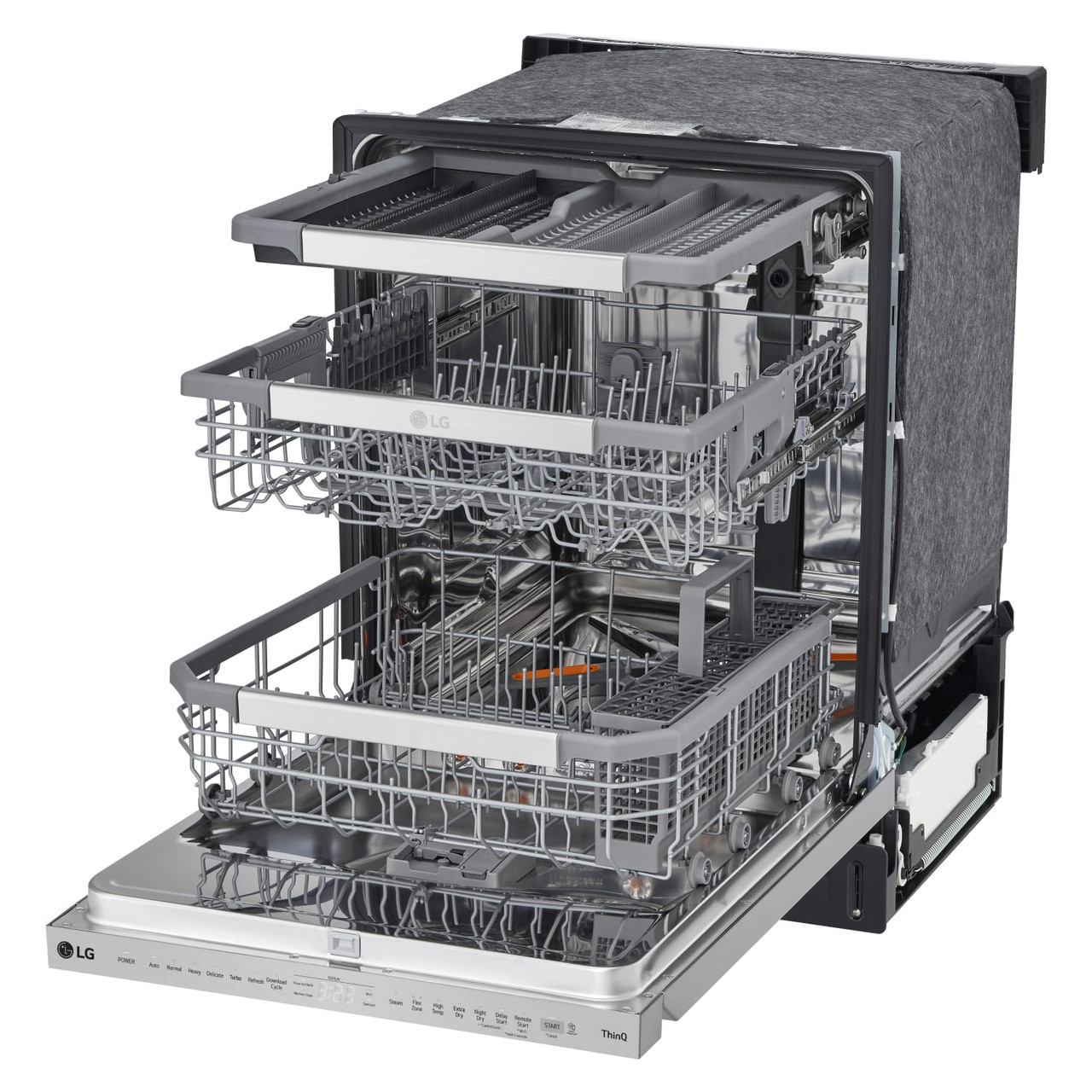 LDPS6762D by LG - Smart Top Control Dishwasher with QuadWash® Pro,  TrueSteam® and Dynamic Dry®