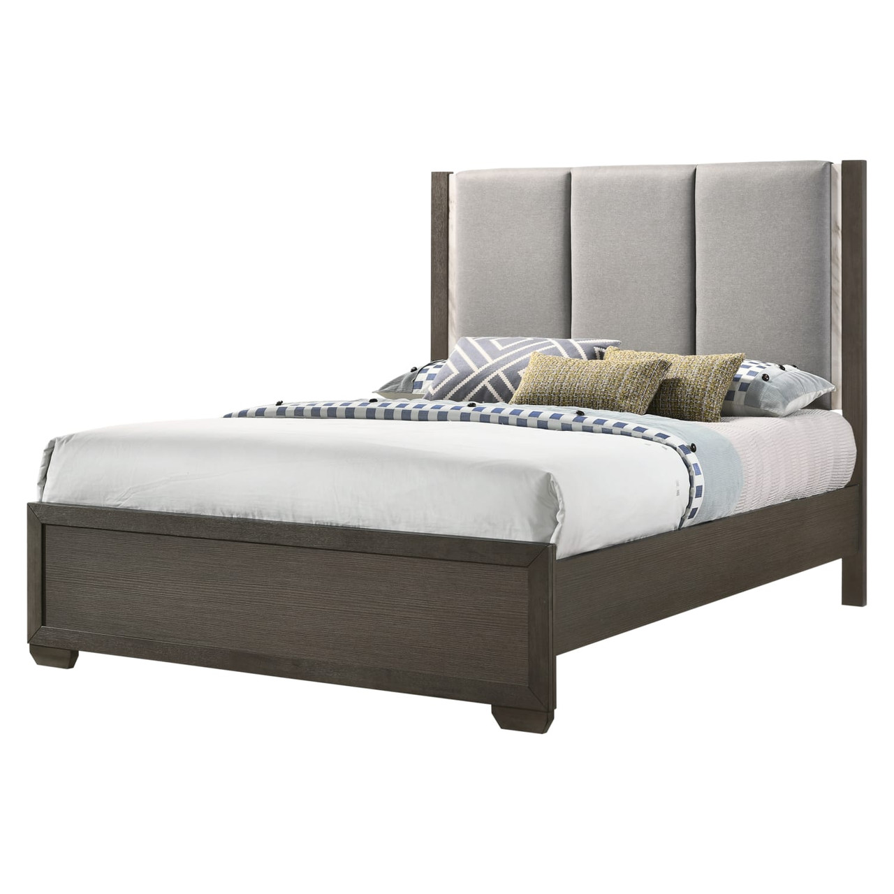 Asher 3pc Set - Queen Bed, Dresser & Mirror