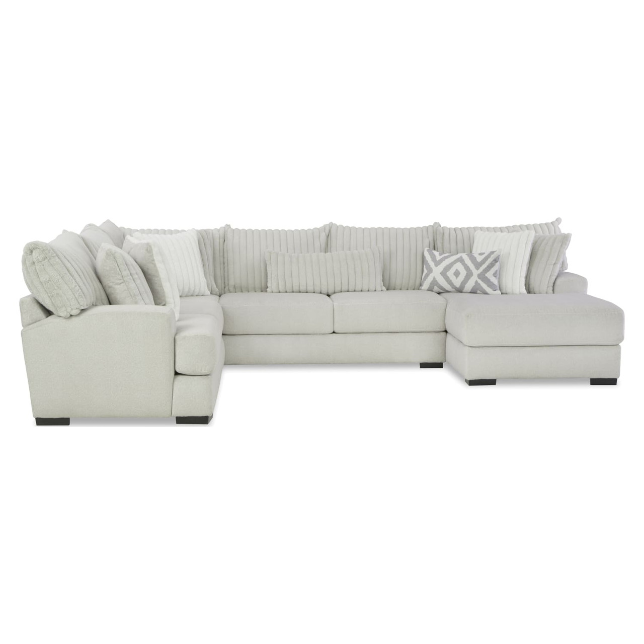 Bristol 3-Pc Sectional W Right Chaise