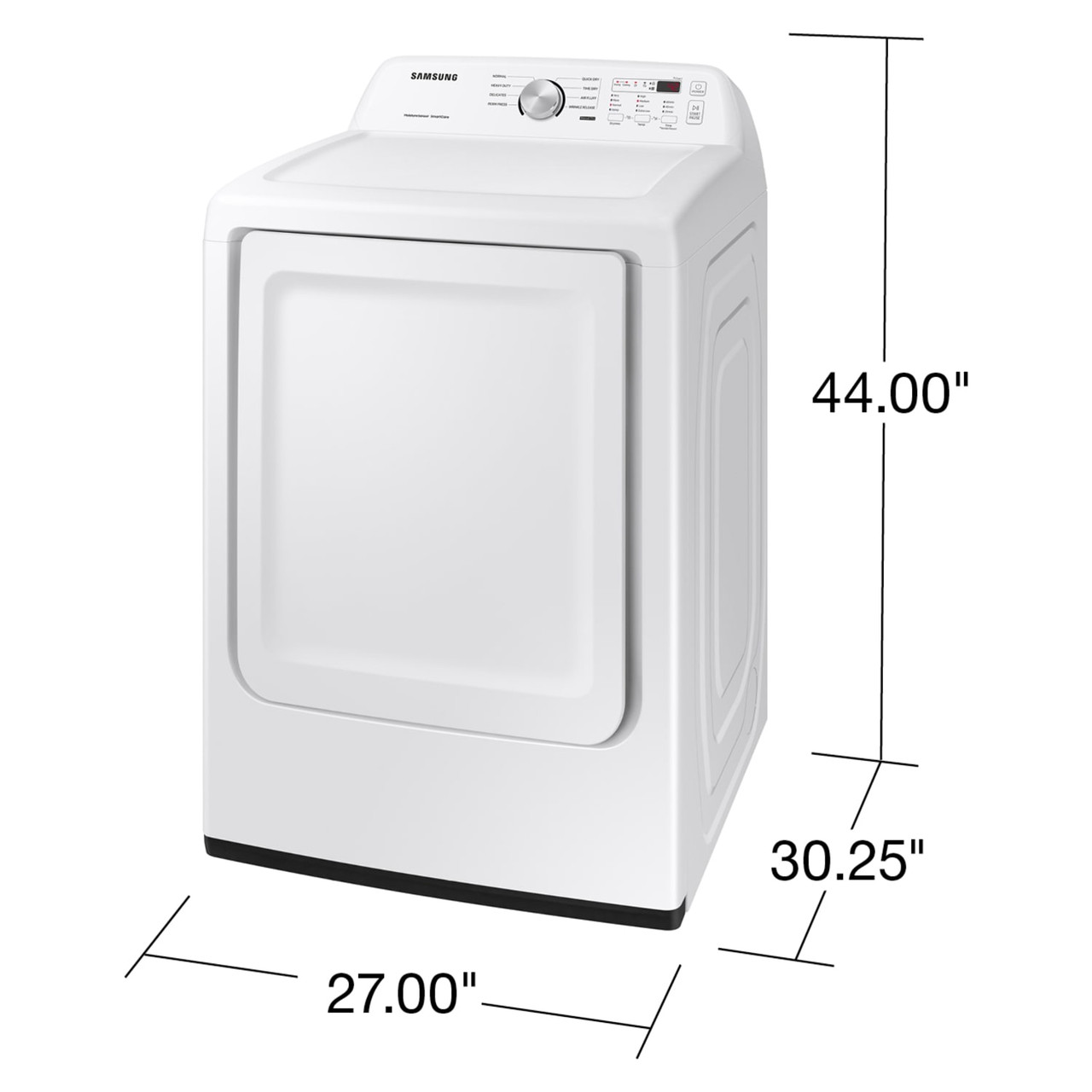 Samsung 7.2 cu. ft. Electric Dryer with Sensor Dry in White