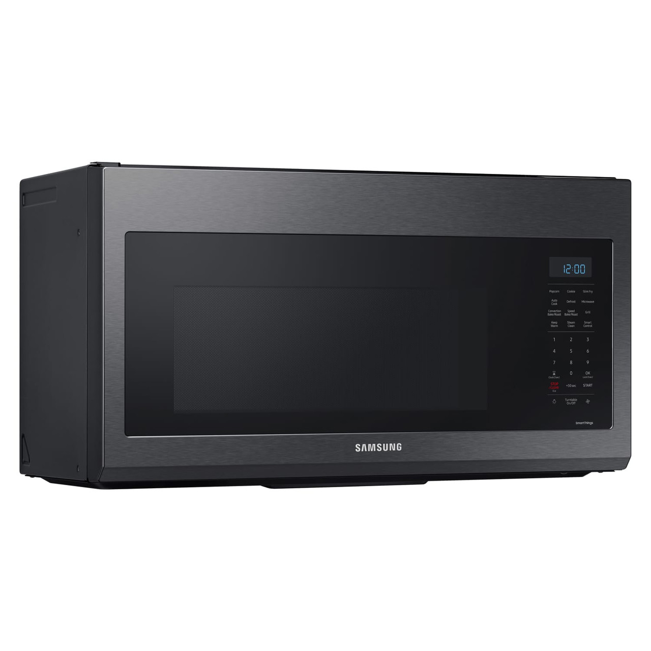 Samsung 1.7 cu. ft. Over-the-Range Convection Microwave, WiFi Enabled, 3-Speed, 300 cu. ft.M - Black Stainless Steel