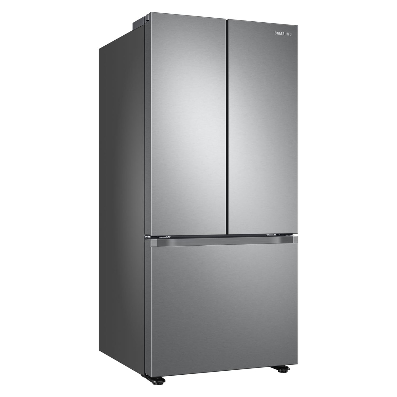 Samsung 22 cu. ft. Smart 3-Door French Door Refrigerator - Stainless Steel