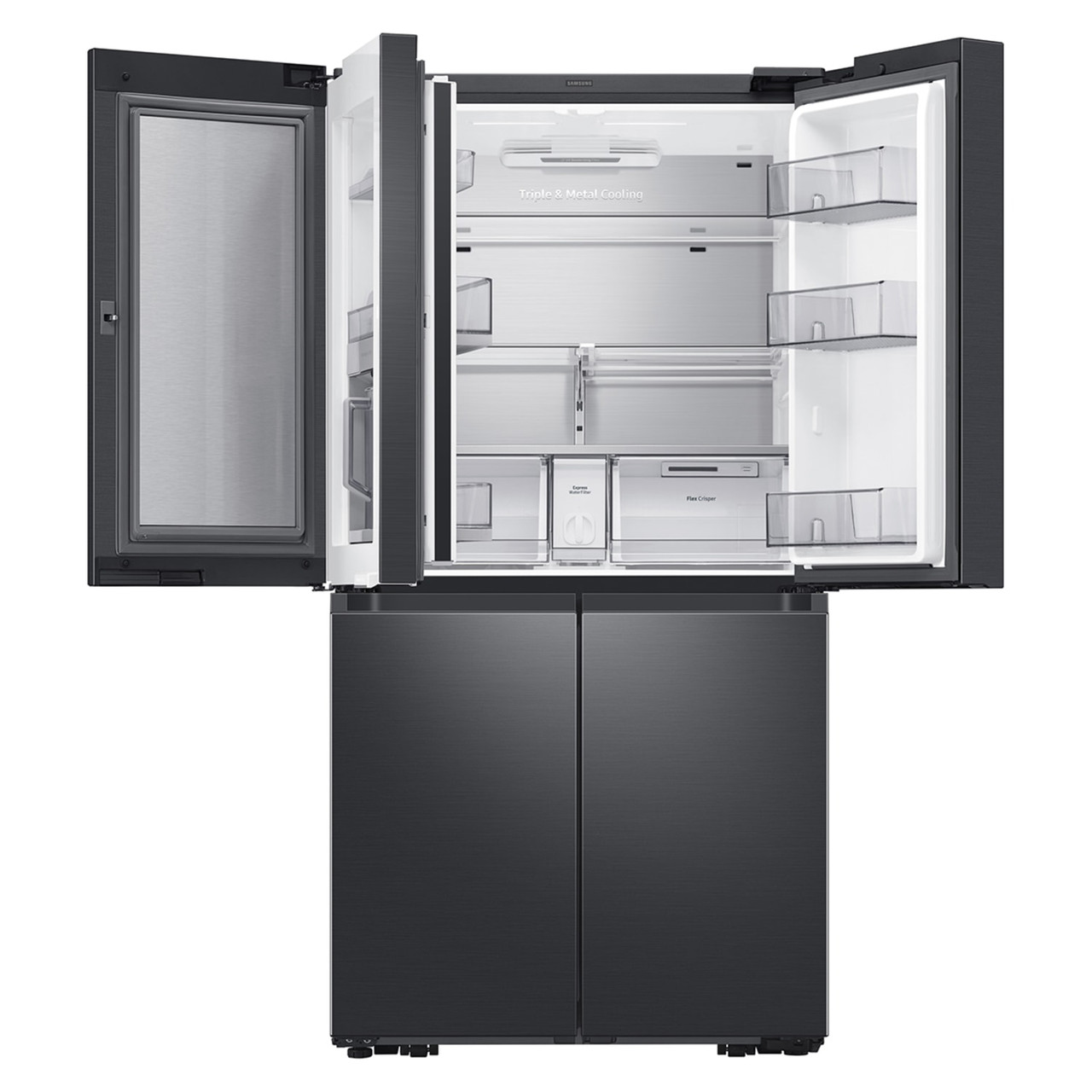 Samsung 29 cu. ft. Smart 4-Door Flex™ Refrigerator with Beverage Center and Dual Ice Maker - RF29A9671SG