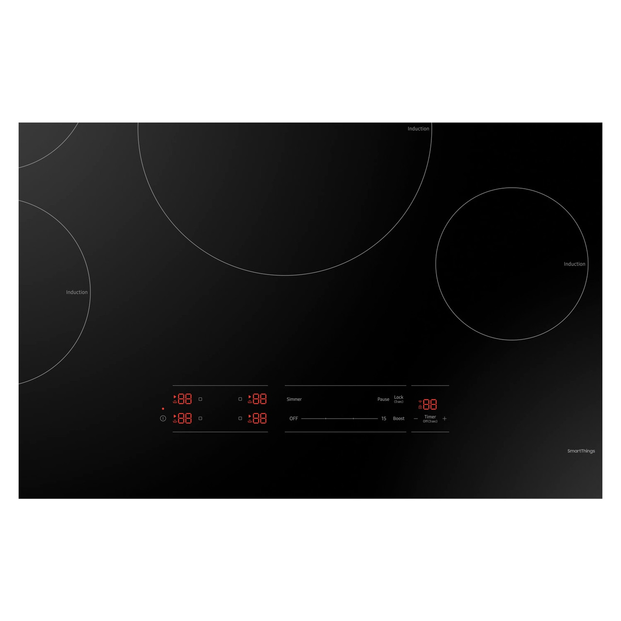 Samsung 30”, Induction Cooktop - Black - NZ30A3060UK