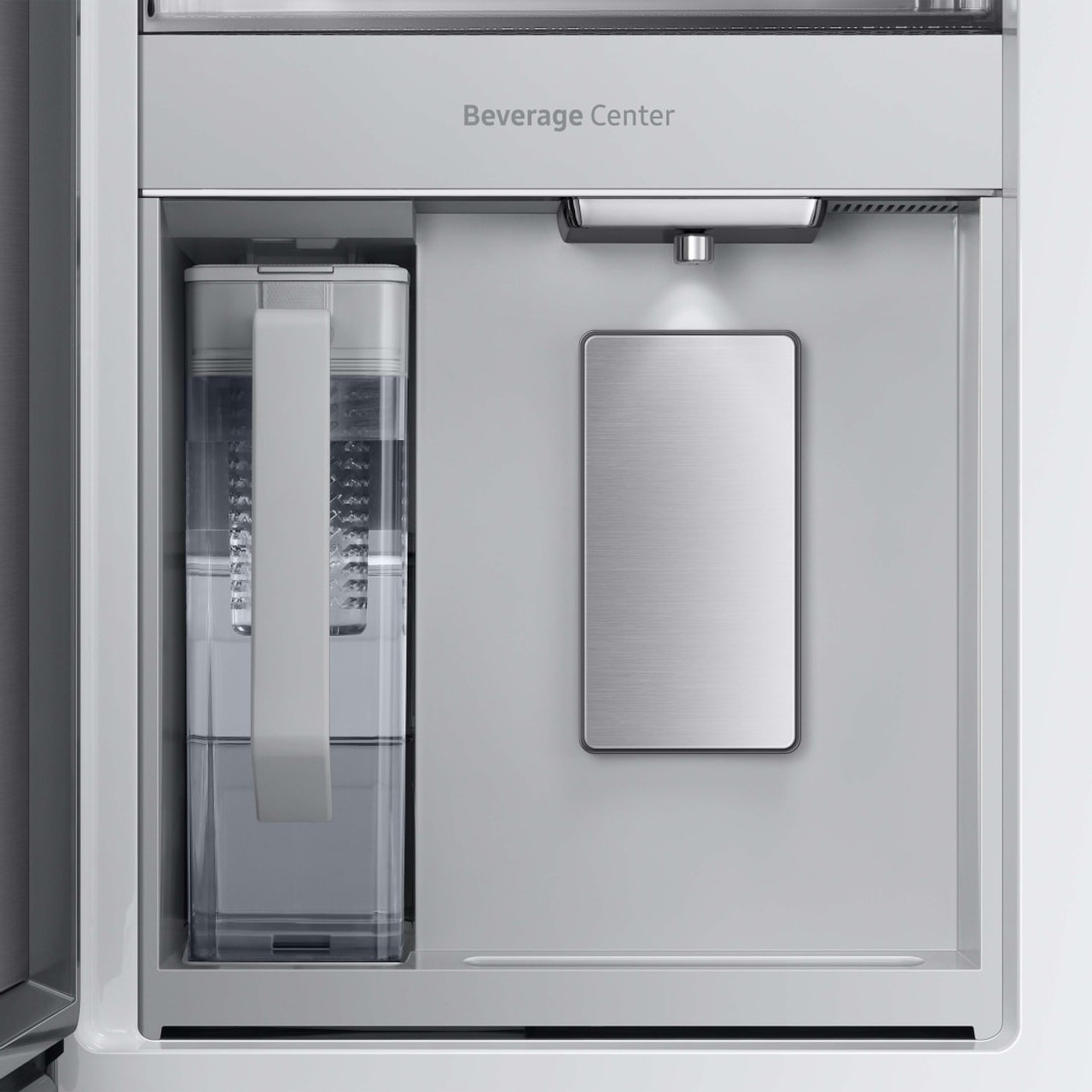 Samsung BESPOKE 23 c.f. Smart 4-Door French-Door Refrigerator in Stainless Steel