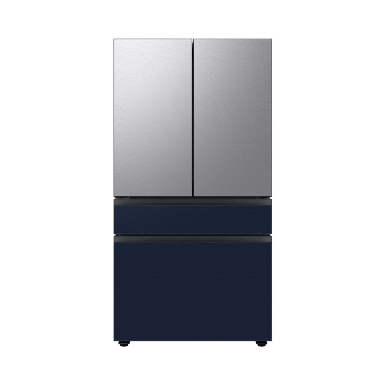 Samsung BESPOKE 4-Door French Door Bottom Panel  in Navy Steel