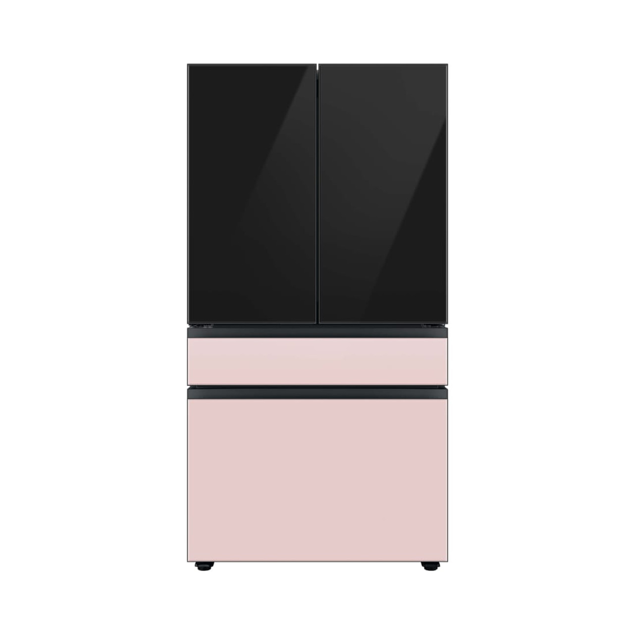 Samsung BESPOKE 4-Door French Door Middle Panel  in Pink Glass