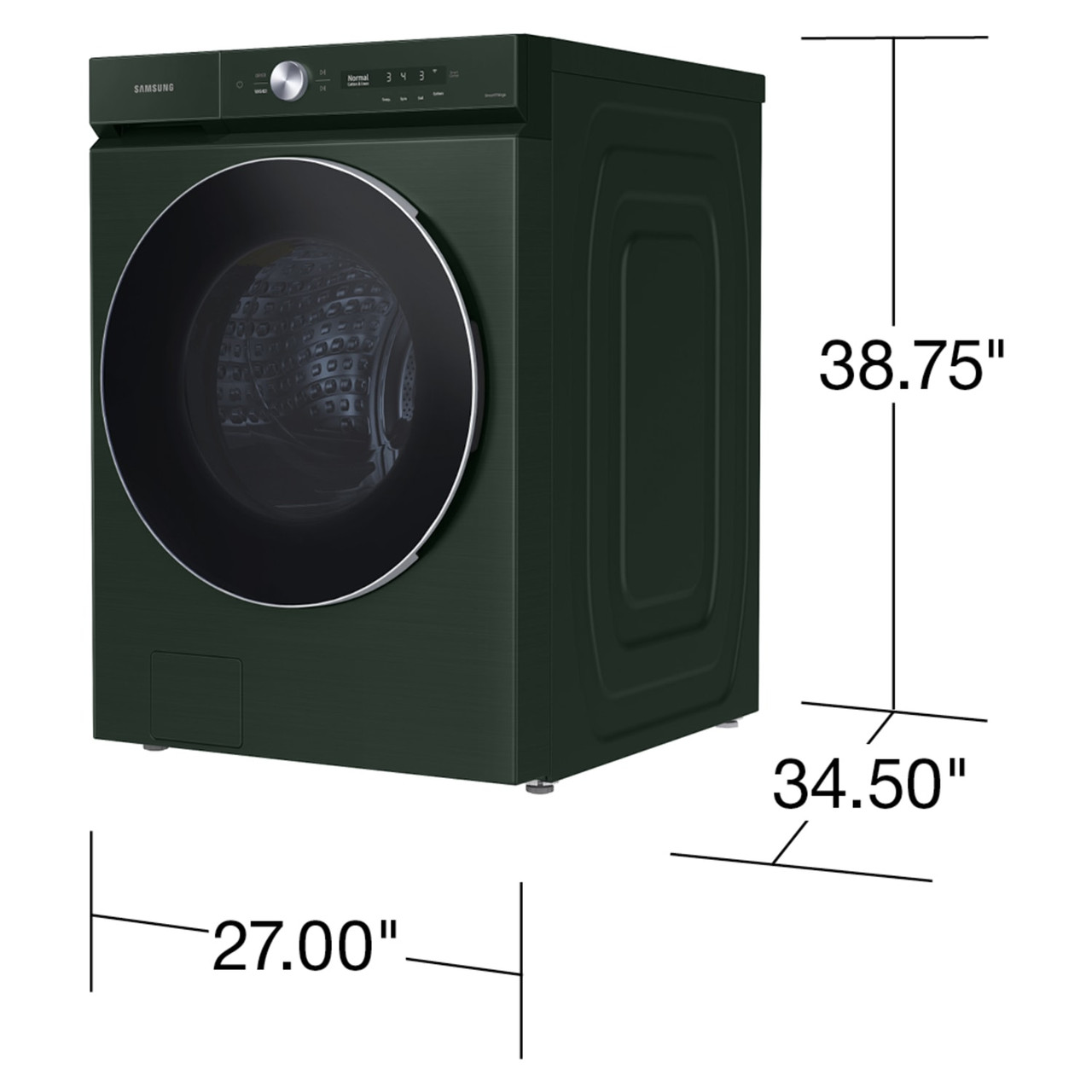 The Samsung Bespoke Ultra Capacity Front Loading Washer and Dryer