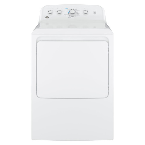 GE® 7.2 cu. ft. Capacity Aluminized Alloy Drum Electric Dryer - GTD42EASJWW