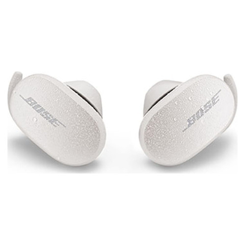 Bose QuietComfort® Earbuds Soapstone - Silo Front Angled View