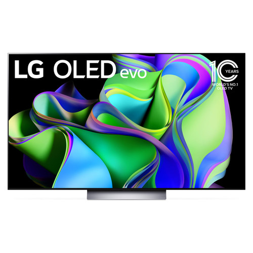 LG 77" Class C3 Series OLED 4K UHD Smart webOS TV - Silo Front View