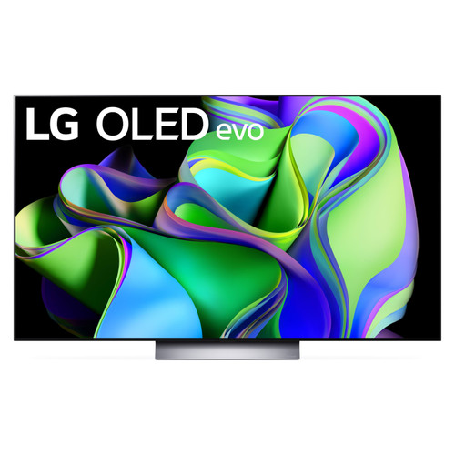 LG 55" Class C3 Series OLED 4K UHD Smart webOS TV - Silo Front View
