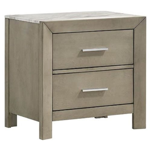 Sabrina Collection Nightstand - Right Angle View