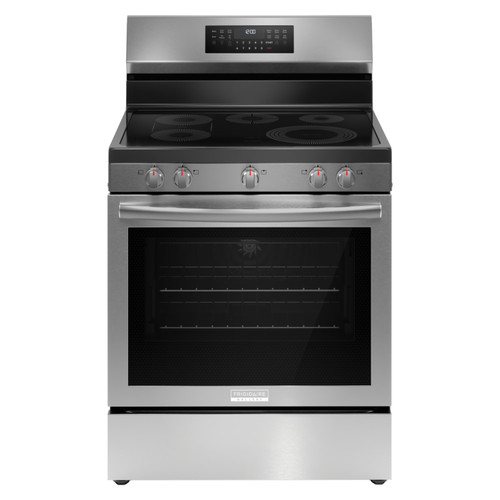 Frigidaire Gallery Stainless Steel Electric Range - Silo Front View