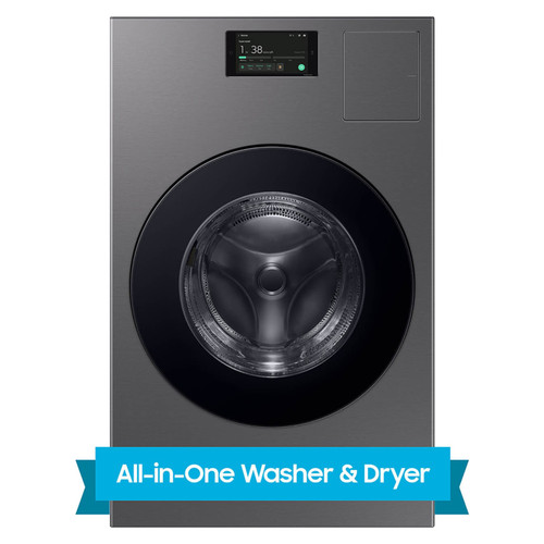 WD53DBA900HZ A-N-1 WASHER/DRYER  - Front Facing Silo View