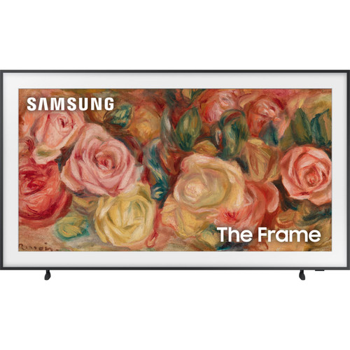 Samsung 50” Class LS03D The Frame QLED HDR - QN50LS03DAFXZA - Front angle view silo