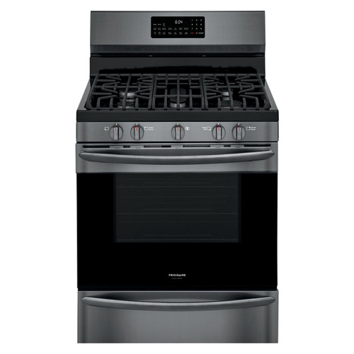 Frigidaire Gallery 30'' Freestanding Gas Range with Air Fry - Silo Front View