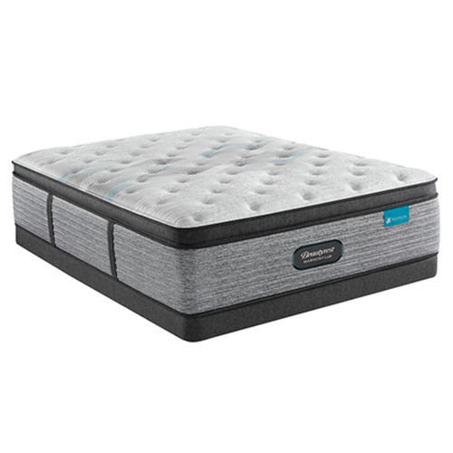 BeautyRest Harmony Lux Plush Pillow Top Queen Mattress - Angled silo