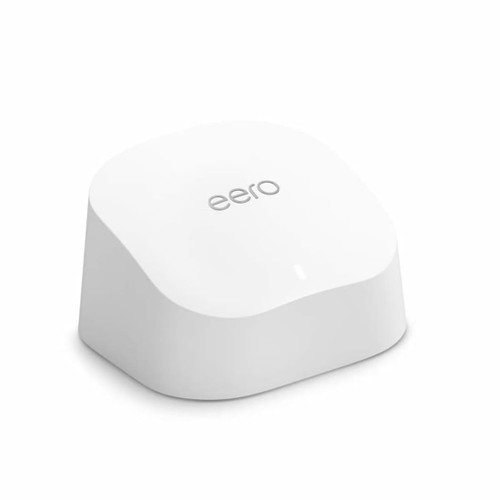 eero 6 Wi-Fi 6 Dual-Band Gigabit Mesh System - Router Only - White - B085VM9ZDD