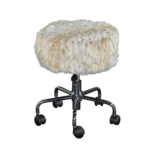 Townsend Collection Snow Leopard Stool