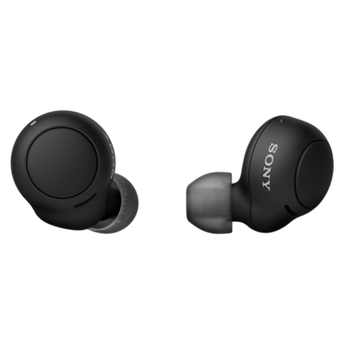 Sony Truly Wireless In-ear WF-C500 Headphones - WFC500B - Opposite Facing Pair Silo