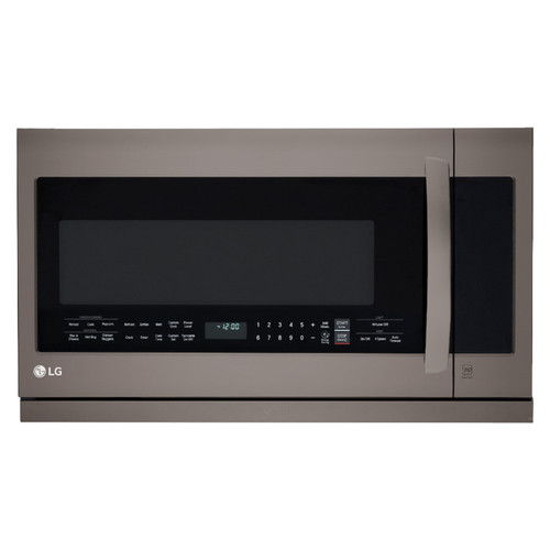 LG Black Stainless Steel Series 2.2 Cu.Ft. Over-the-Range Microwave Oven (LMHM2237BD)