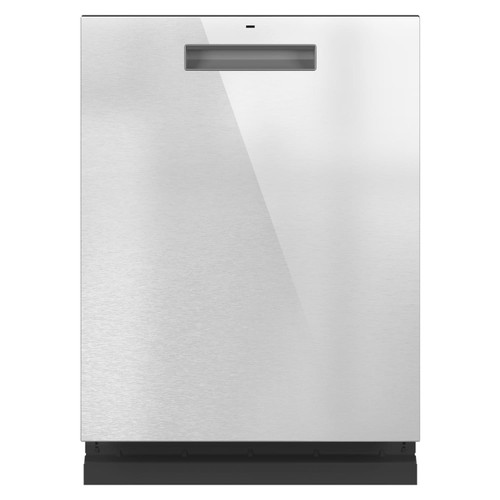 Café™ Stainless Steel Interior Dishwasher with Sanitize and Ultra Wash & Dry in Platinum Glass - CDT845M5NS5 front view